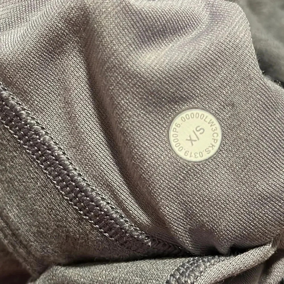 Lululemon Broken Beats Hoodie Heathered Glacier Grey size X/S - Picture 16 of 16